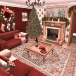 Home For The Holidays - Christmas Living Room