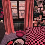 Y2K Inspired Grunge Glam Girls Bedroom - Y2K Skater Girl