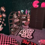 Y2K Inspired Grunge Glam Girls Bedroom - Y2K Skater Girl