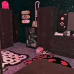 Y2K Inspired Grunge Glam Girls Bedroom - Y2K Skater Girl