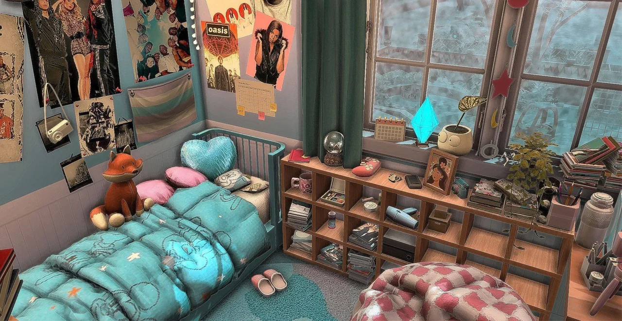 Millennial Teen Bedroom - 2000s Nostalgic