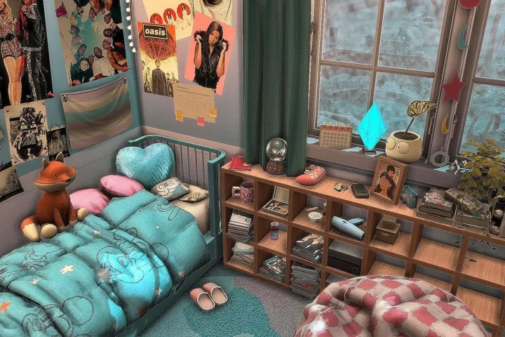 Millennial Teen Bedroom - 2000s Nostalgic
