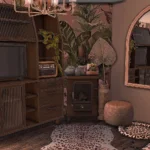 Afro-Boho - Afrocentric Style - Cozy Living Room