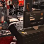 Messy Content Creator's Bedroom - Gamer Boys Bedroom