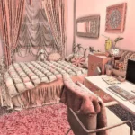 Soft Blush - Cozy Gamer Bedroom
