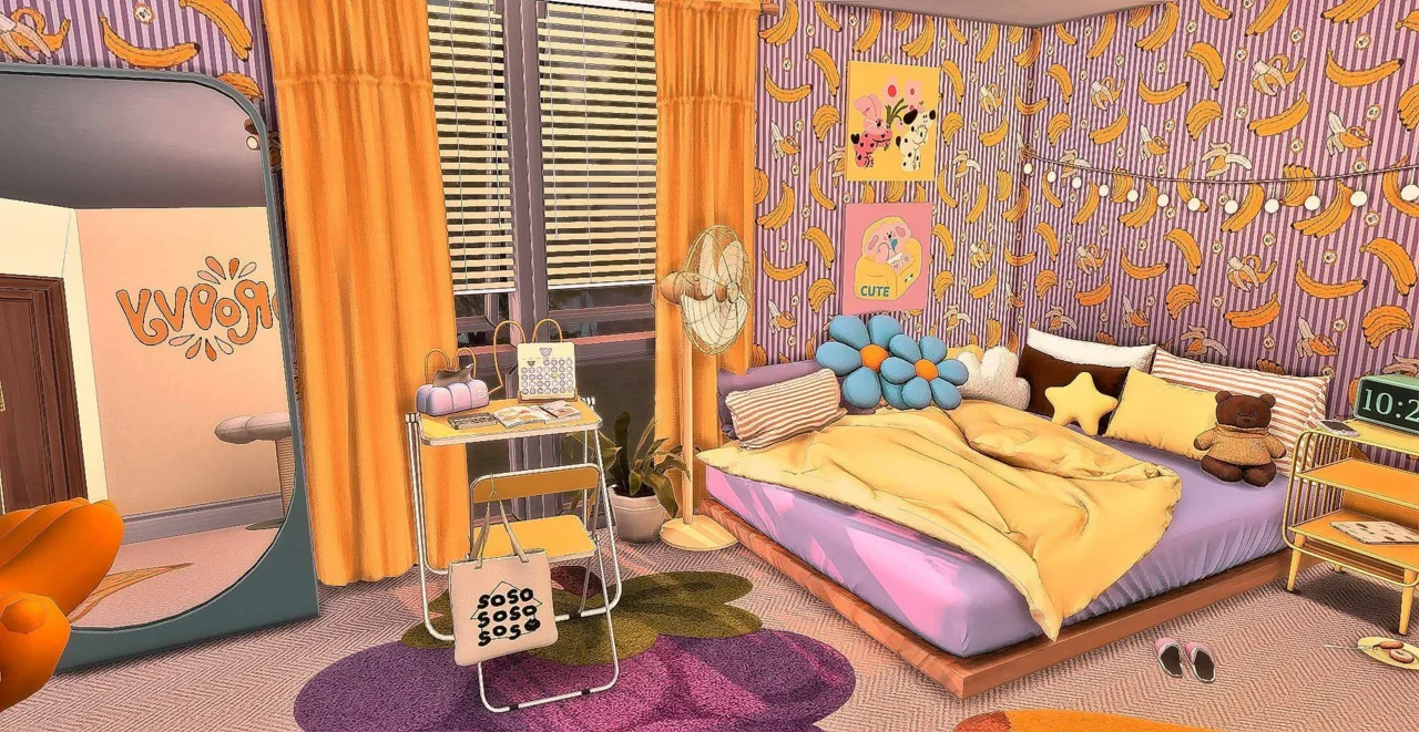 🍌 Its Banana's! 🍌 - Funky Pre-Teen Bedroom