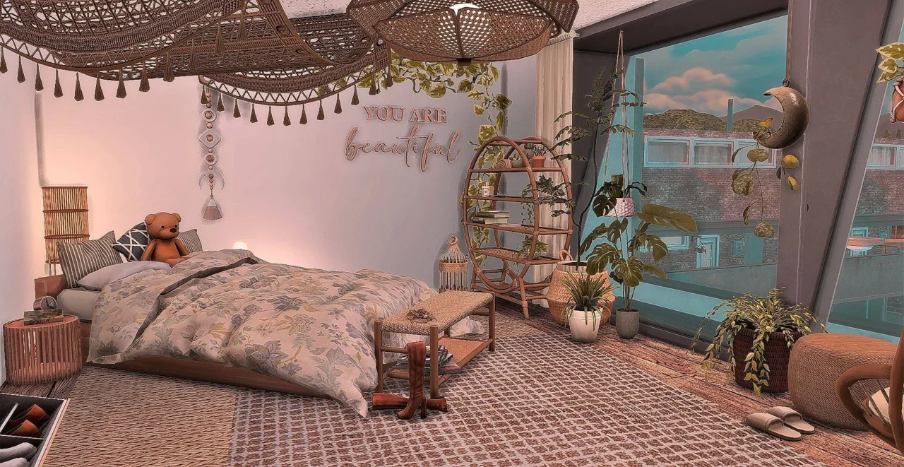 Boho Haven - Plant Lover - Cozy Spacious Bedroom