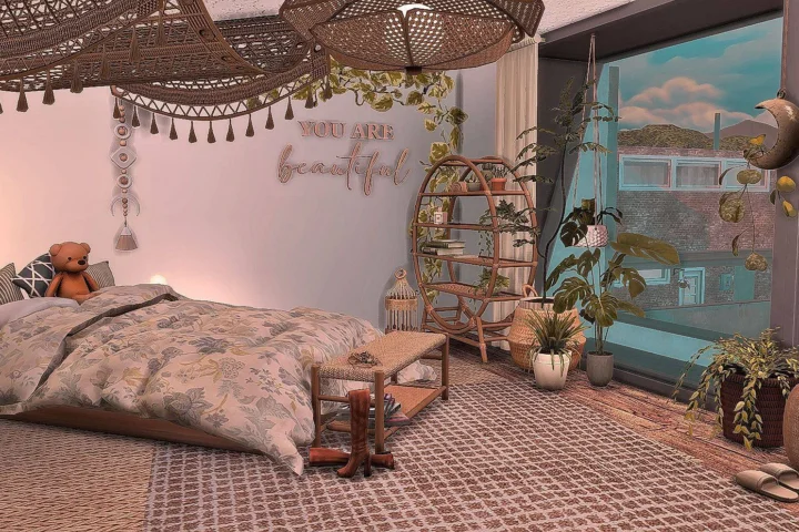 Boho Haven - Plant Lover - Cozy Spacious Bedroom