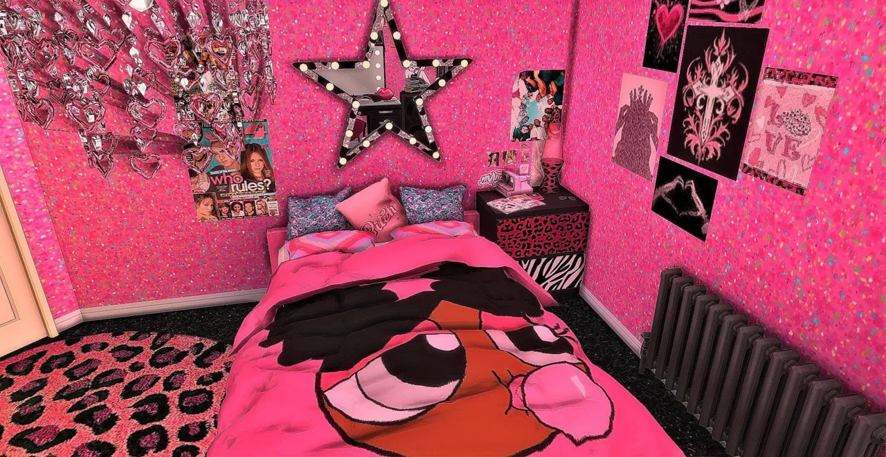 My Attitude-Era Glam Y2K - Teen Bedroom