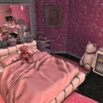 The Ultimate SimKitty Asthetic Gamer Bedroom - Cute Cat Core Bedroom
