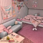 Cotton Candy Dreams - Cute Pastel Kids Bedroom