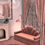 The Blush & Bloom Suite - Stylish Art Deco -ish Bedroom