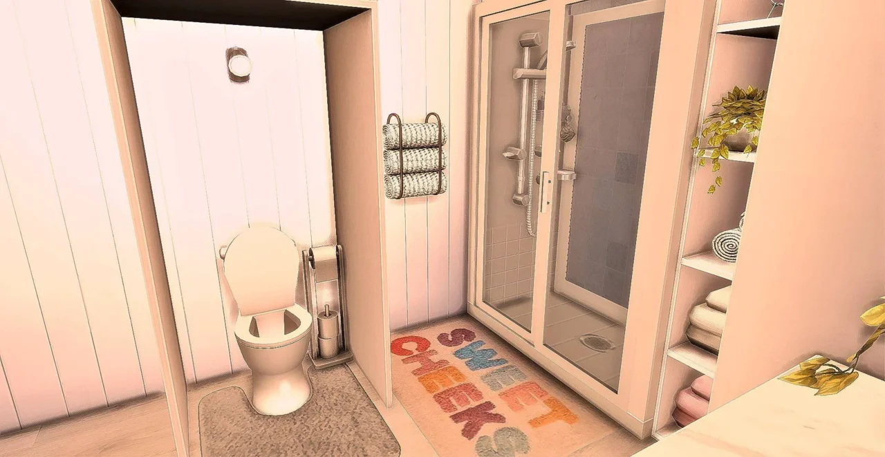 Stylish White - Family Bathroom