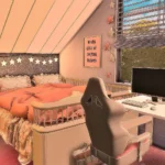 Blush Starlight Haven - Cozy - Bedroom