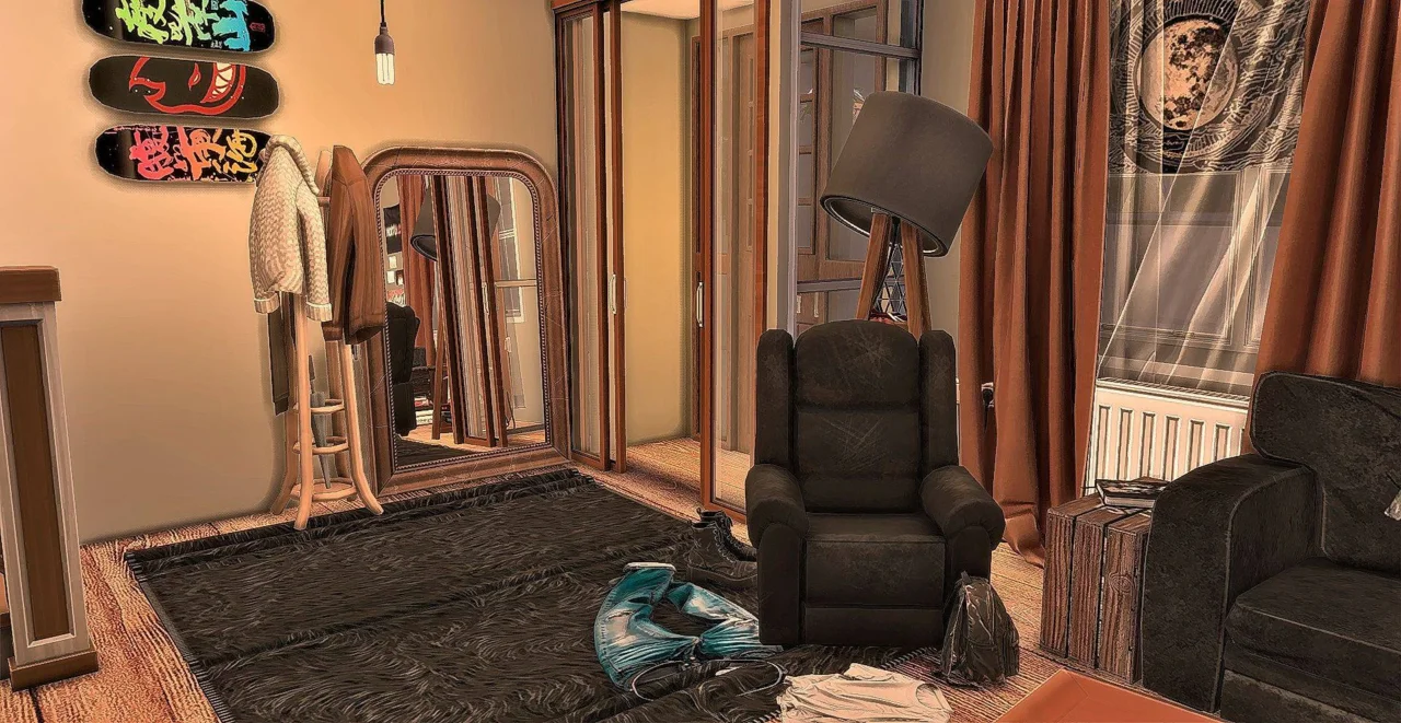 The Grunge Retreat - Grunge - Rock - Living Room