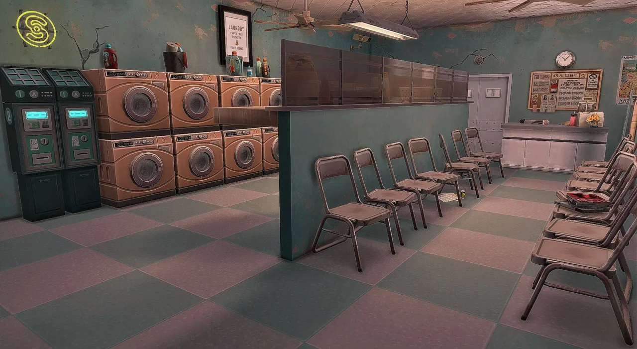 The 24-7 Rundown Laundromat - Laundry Buisness