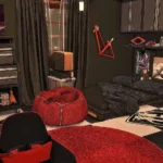 Redline Garage Den - Car Enthusiast's Bedroom - JDM Style Boys Room
