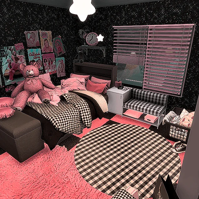 The Punk Pop Den - Cute Skater Girl Bedroom