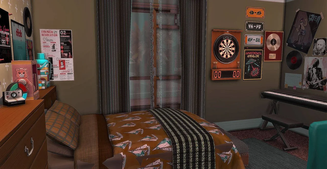 Nostalgic 80s - Retro 80s Inspired Bedroom