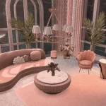 Miami Chic - Retro Lounge - 80s Glam - Living Room