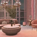 Miami Chic - Retro Lounge - 80s Glam - Living Room
