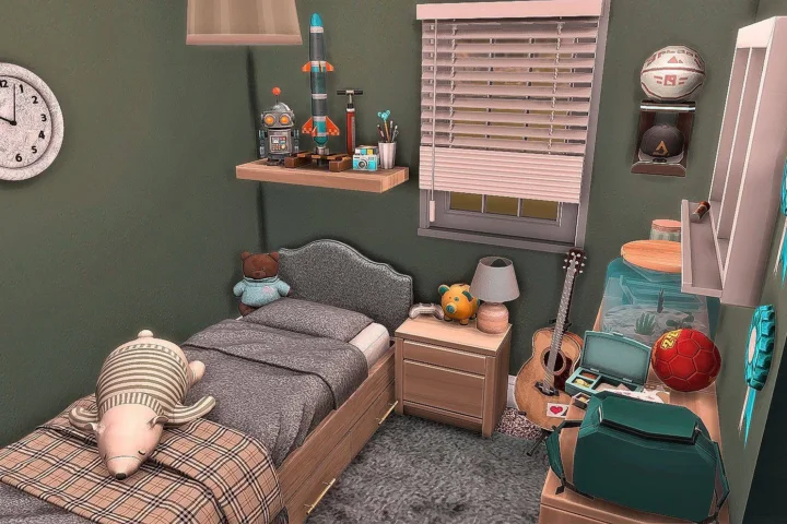 Tiny Teen Room - Pre Teen Boys Bedroom