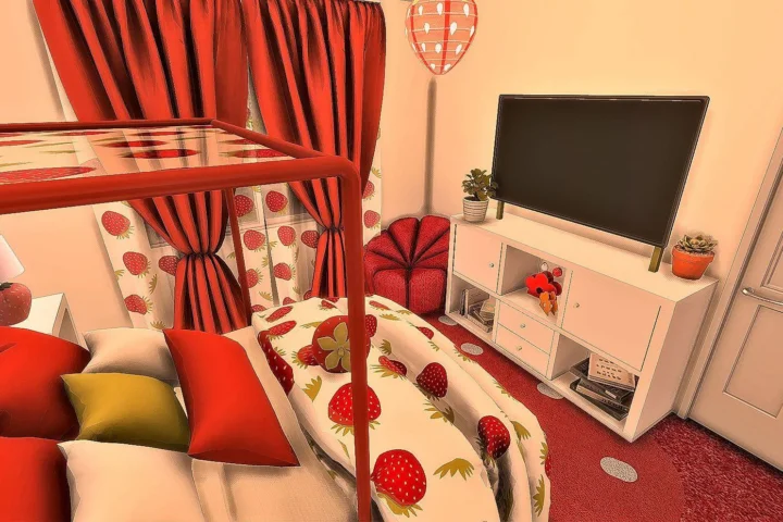 Strawberry Dreams - A Very Fruity Bedroom