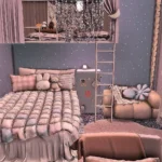 Starlight Sisters - Cozy Purple Sisters Bedroom