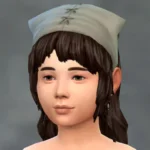 TSM Handkerchief Cap with Hair