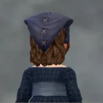 TSM Handkerchief Cap with Hair