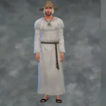 Medieval Monk's Clothing Chest