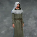 Medieval Monk's Clothing Chest