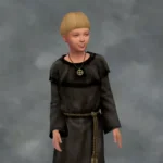 Medieval Monk's Clothing Chest