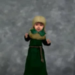 Medieval Monk's Clothing Chest