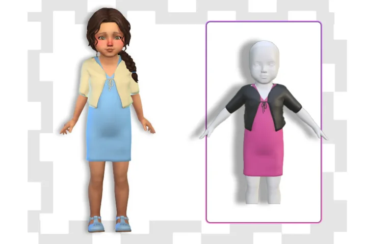 Darla Toddler Dress [Solids]