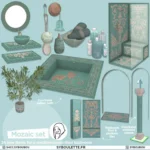 Mozaic bathroom set (2022)