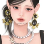 LIN-DIAN Vintage Gorgeous Earrings