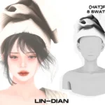LIN-DIAN Shower Hat Set