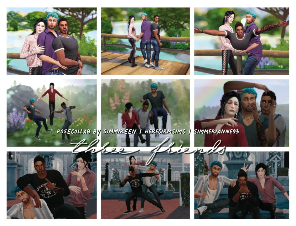 [simmireen x herecirm x simmerianne93] Three Friends