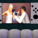 LIN-DIAN TV in the style of game console