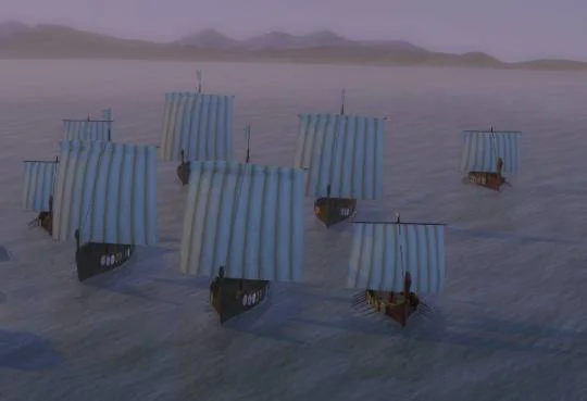 Crusader Kings III Norse Deco Ships