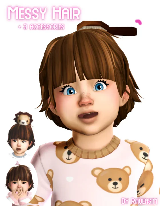 Messy Hair For Toddlers