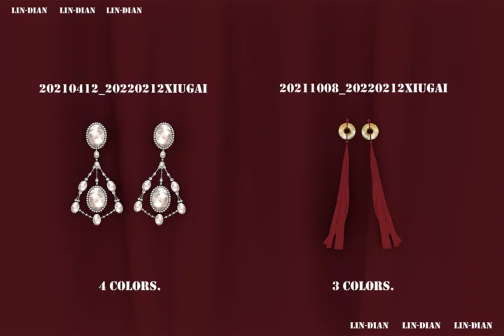 LIN-DIAN Earrings Set