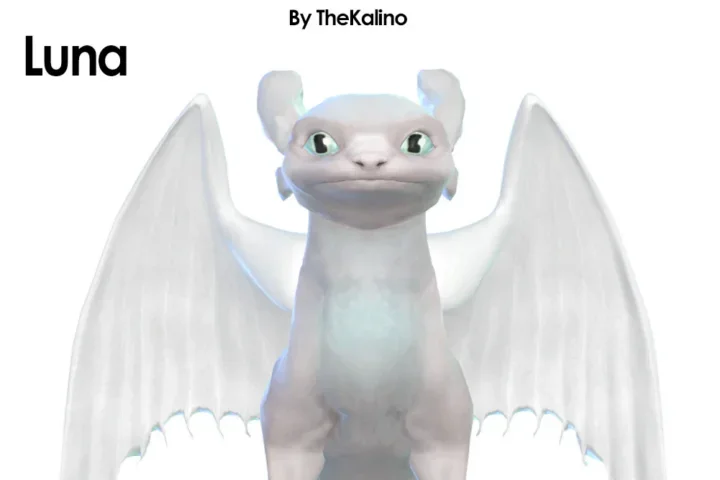 Light Fury Dragon