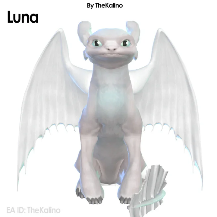 Light Fury Dragon