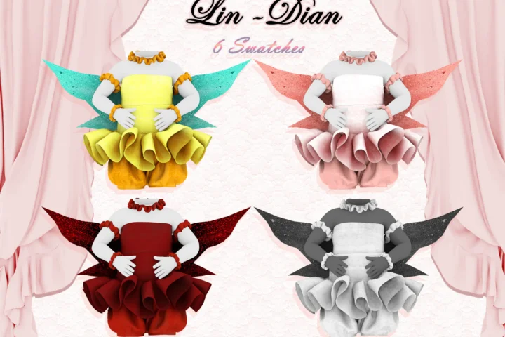 LIN-DIAN Fairy Wing Toddler Clothes