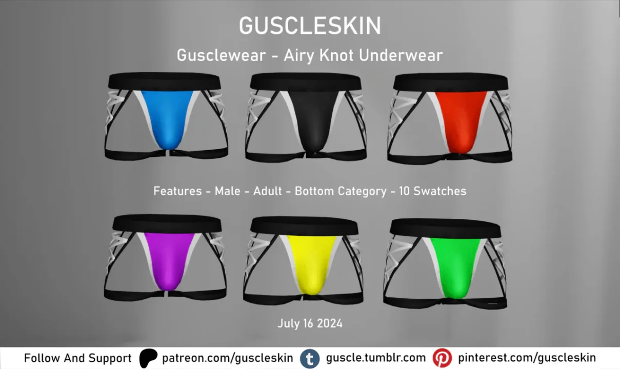 Gusclewear - Airy Knot Underwear