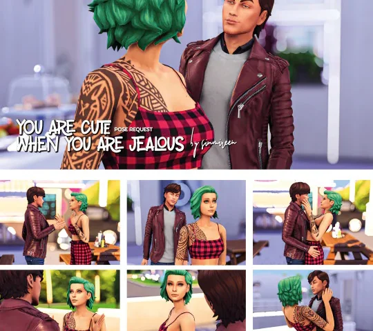 [simmireen] you are cute when you are jealous