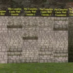 Castle Kit Windle - Build Set for Castles: Walls, Floors, Rooves