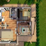 Bungalow with roofdeck